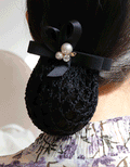 ハンドメイド バービーブリン ヘアネット ナース 韓国製