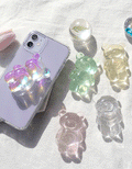 レジン スマホグリップ キラキラ ホルダー