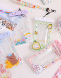 エアチューブ スマホ防水ケース 4色 プール 海